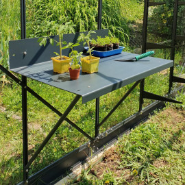 Table à rempoter pour serre LAMS chez MELAIN MOTOCULTURE