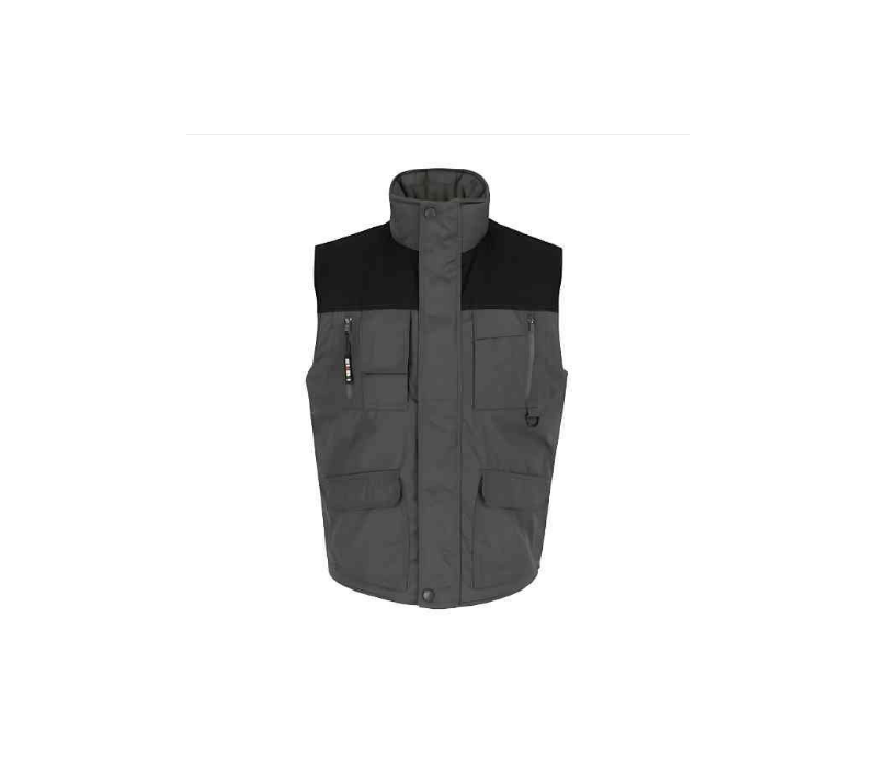 Gilet Sans Manches Herock Donar Gris/Noir